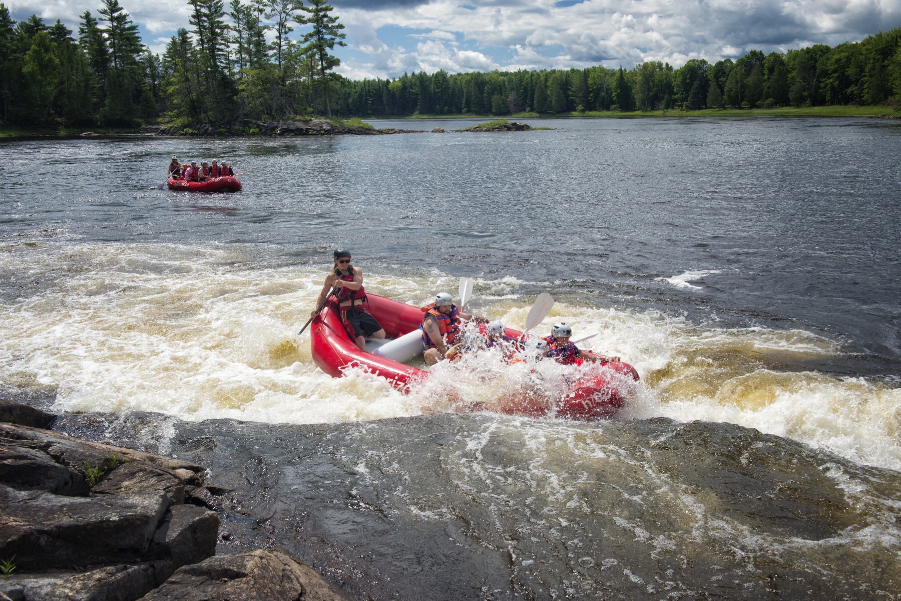 Horizon X - Rafting sur la rivière des Outaouais